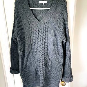 Nordstrom Rack long grey sweater/dress